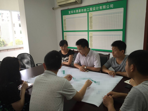 積極進步，設計公司組織新員工學習掌握全市供水概況