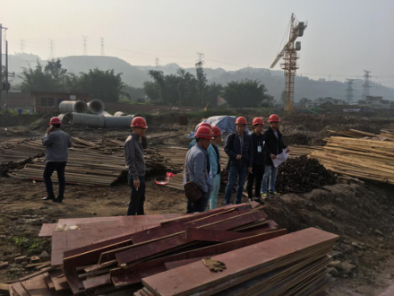 建恒公司:檢查重點項目工地 確保工程順利推進(jìn)