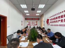 公司三支部召開黨員大會暨“形式主義、官僚主義”集中整治工作會