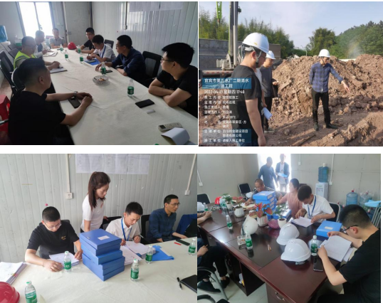 集團公司開展在建項目節(jié)前安全、防疫檢查