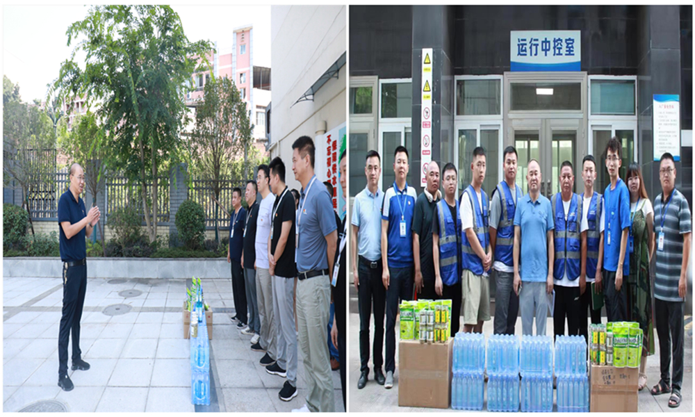 奮戰(zhàn)一線保供水，夏送清涼沁人心